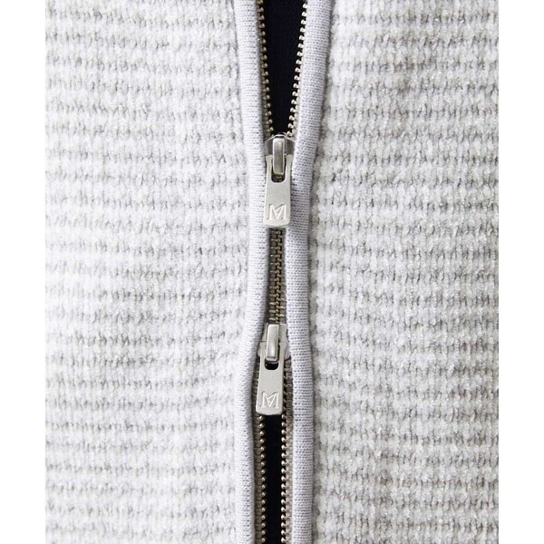 ミッシェルクランオム（MICHEL  HOMME）/《日本製》モールスタンドZIPカーディガン