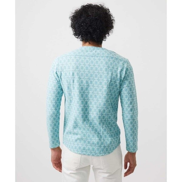 ミッシェルクランオム（MICHEL  HOMME）/《日本製》リンクスVネック長袖カットソー