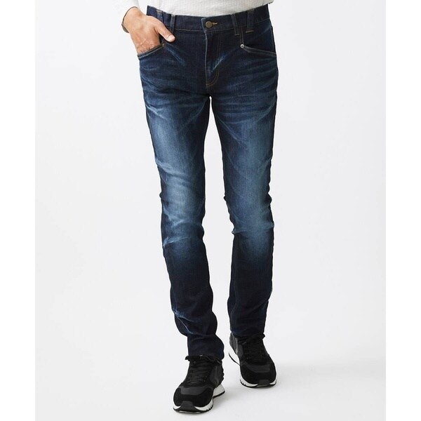 ミッシェルクランオム（MICHEL  HOMME）/《日本製》ブルーオーシャンデニムパンツ