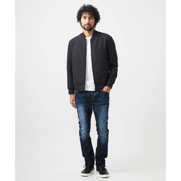 ミッシェルクランオム（MICHEL  HOMME）/《日本製》ブルーオーシャンデニムパンツ