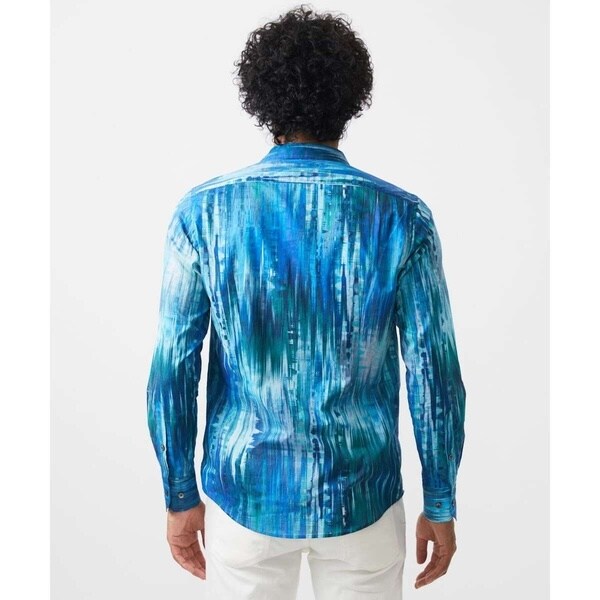 ミッシェルクランオム（MICHEL  HOMME）/《日本製》総柄長袖シャツ