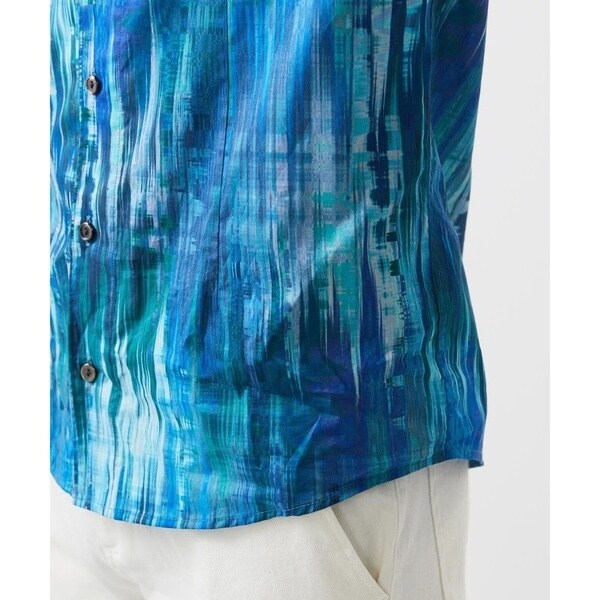 ミッシェルクランオム（MICHEL  HOMME）/《日本製》総柄長袖シャツ