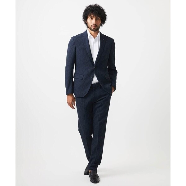 ミッシェルクランオム（MICHEL KLEIN HOMME）/メッシュ調スラックスパンツ セットアップ_3