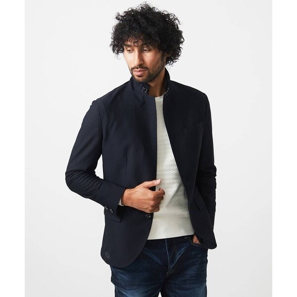 ミッシェルクランオム（MICHEL KLEIN HOMME）/【セットアップ】ストレッチコンバーチブルジャケット_2