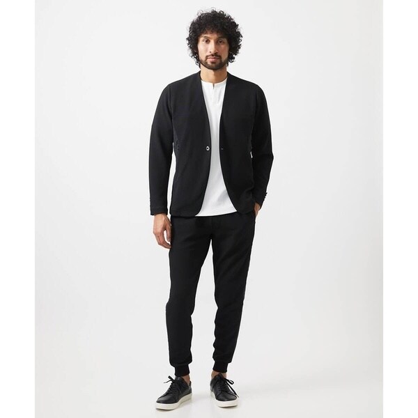 ミッシェルクランオム（MICHEL KLEIN HOMME）/【セットアップ】ダブルフェイスジョガーパンツ_9