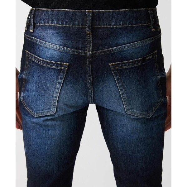 ミッシェルクランオム（MICHEL  HOMME）/《日本製》ブルーオーシャンデニムパンツ