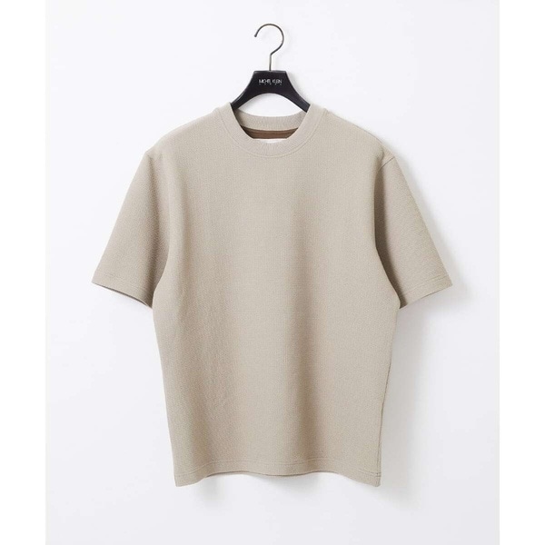 ミッシェルクランオム（MICHEL  HOMME）/【セットアップ】ダブルフェイスクルーネック半袖カットソー