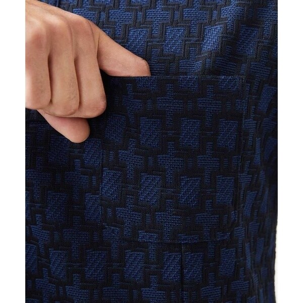 ミッシェルクランオム（MICHEL  HOMME）/《日本製》リンクスVネック半袖ポロシャツ