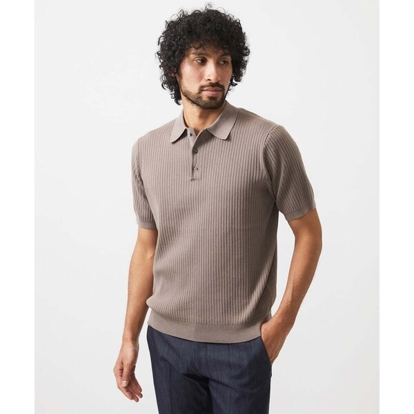 ミッシェルクランオム（MICHEL KLEIN HOMME）/ニットポロシャツ_8