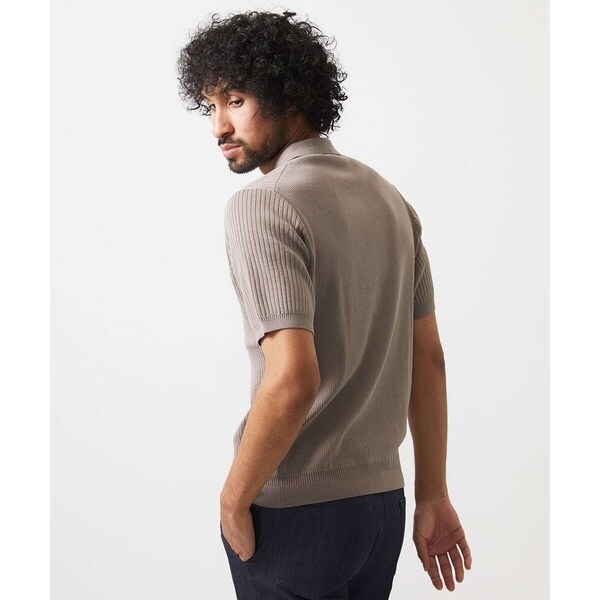 ミッシェルクランオム（MICHEL KLEIN HOMME）/ニットポロシャツ_9