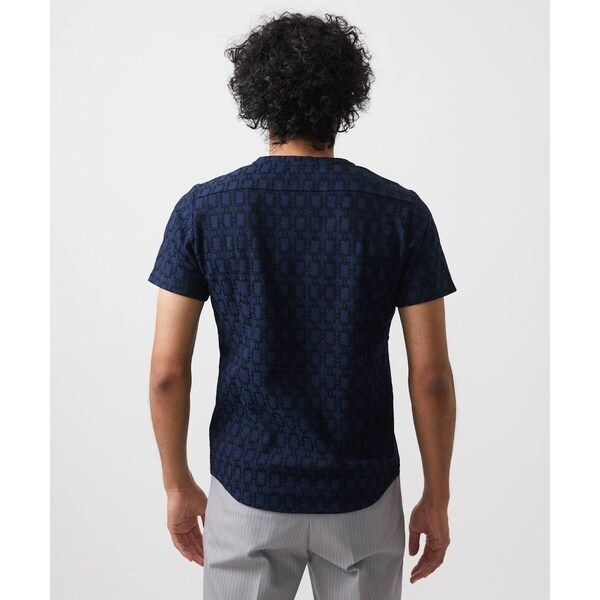 ミッシェルクランオム（MICHEL  HOMME）/《日本製》リンクスVネック半袖カットソー