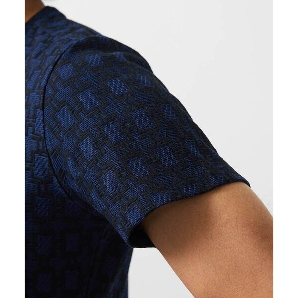 ミッシェルクランオム（MICHEL  HOMME）/《日本製》リンクスVネック半袖カットソー