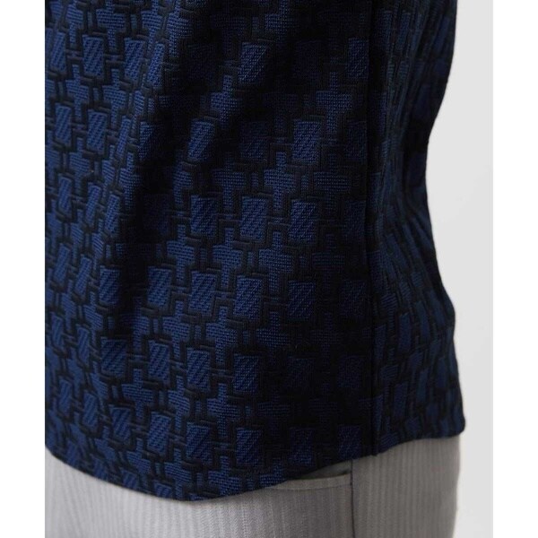 ミッシェルクランオム（MICHEL  HOMME）/《日本製》リンクスVネック半袖カットソー