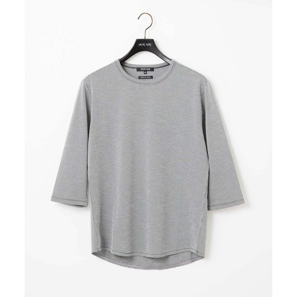 ミッシェルクランオム（MICHEL  HOMME）/《日本製》七分袖カットソー