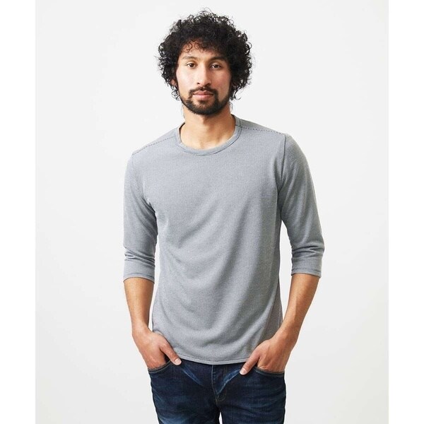 ミッシェルクランオム（MICHEL  HOMME）/《日本製》七分袖カットソー