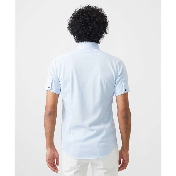 ミッシェルクランオム（MICHEL  HOMME）/《日本製》イージーケアドレス半袖シャツ