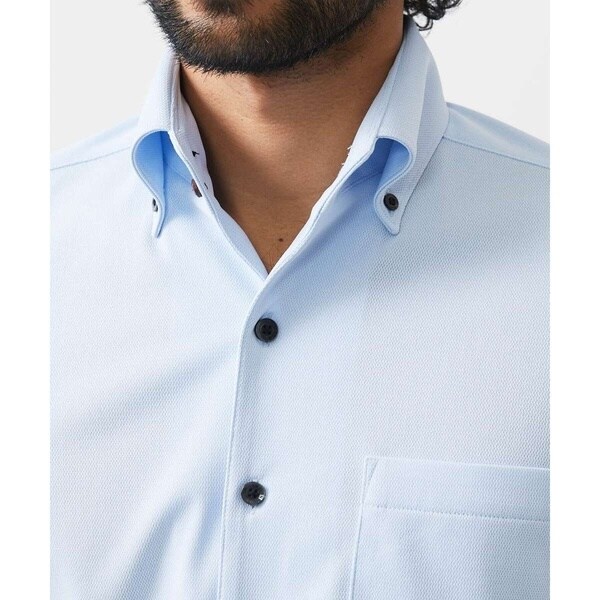 ミッシェルクランオム（MICHEL  HOMME）/《日本製》イージーケアドレス半袖シャツ