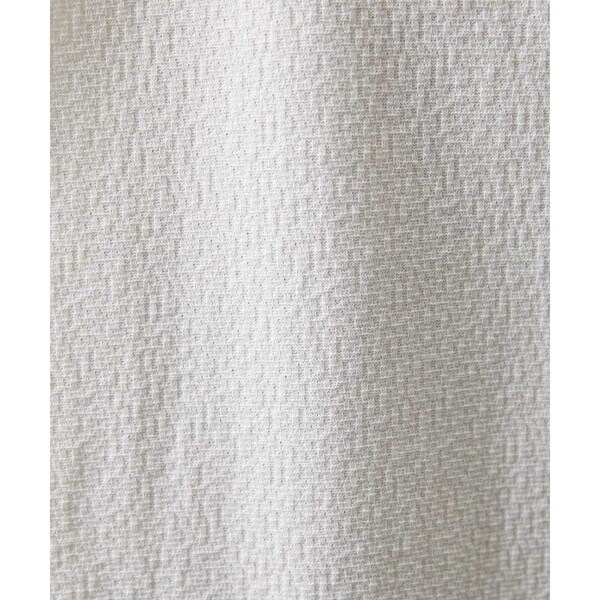 ミッシェルクランオム（MICHEL  HOMME）/《日本製》モザイク柄ジップアップポロシャツ