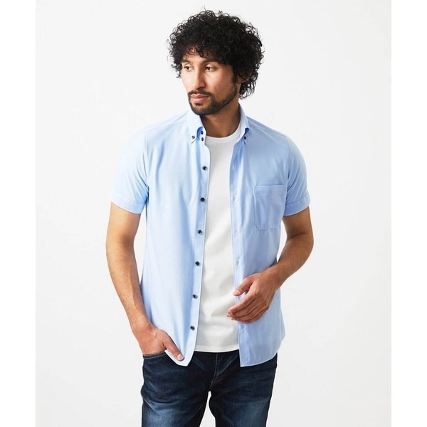 ミッシェルクランオム（MICHEL  HOMME）/《日本製》半袖シャツ