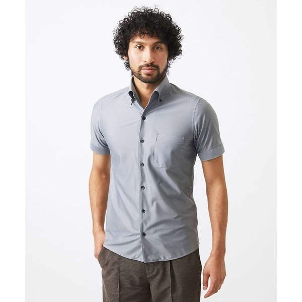 ミッシェルクランオム（MICHEL  HOMME）/《日本製》半袖シャツ