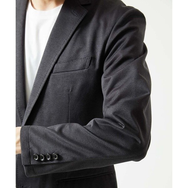 ミッシェルクランオム（MICHEL KLEIN HOMME）/【セットアップ】メッシュストレッチテーラードジャケット_8