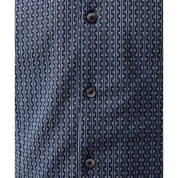 ミッシェルクランオム（MICHEL  HOMME）/《日本製》ジャガード半袖シャツ