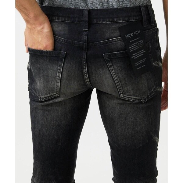 ミッシェルクランオム（MICHEL  HOMME）/【2025年モデル】《日本製》ブラックオーシャンデニムパンツ