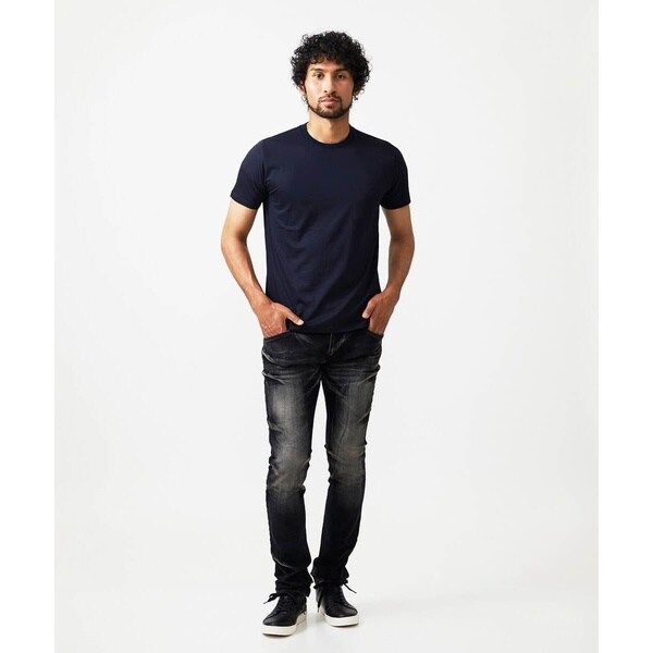 ミッシェルクランオム（MICHEL  HOMME）/【2025年モデル】《日本製》ブラックオーシャンデニムパンツ