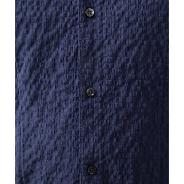 ミッシェルクランオム（MICHEL KLEIN HOMME）/シアーサッカー調長袖シャツ_10