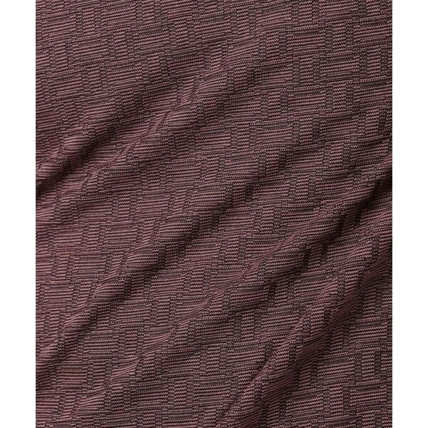 ミッシェルクランオム（MICHEL  HOMME）/《日本製》レンガ柄Vネック半袖カットソー