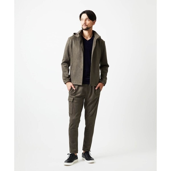 ミッシェルクランオム（MICHEL KLEIN HOMME）/【セットアップ】スエード調スウェットパンツ_3