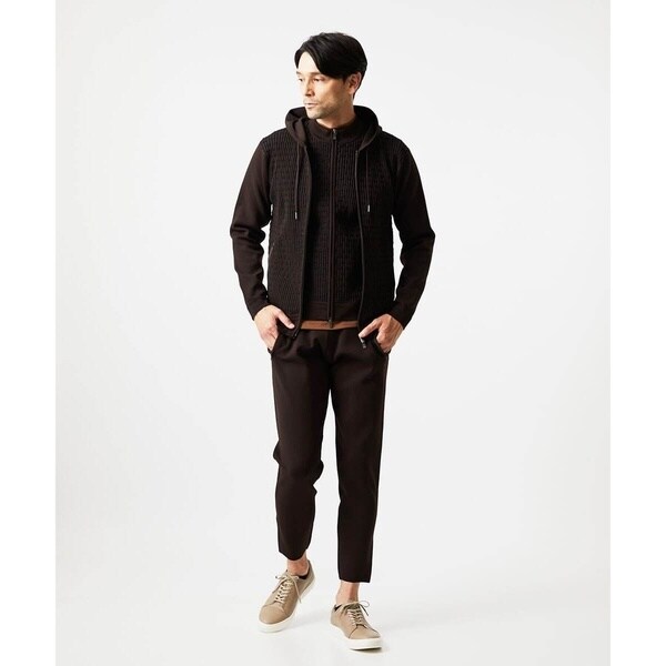 ミッシェルクランオム（MICHEL KLEIN HOMME）/【セットアップ】ニットジョガーパンツ_4