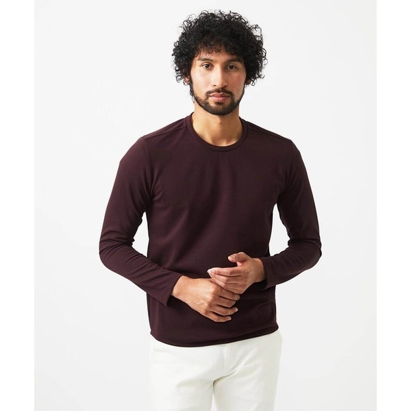 ミッシェルクランオム（MICHEL  HOMME）/クルーネック長袖カットソー