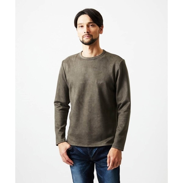 ミッシェルクランオム（MICHEL  HOMME）/【セットアップ】スエード調クルーネックカットソー