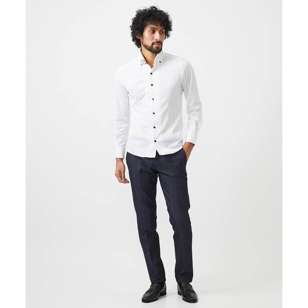 ミッシェルクランオム（MICHEL  HOMME）/《日本製》ボタンダウン長袖シャツ