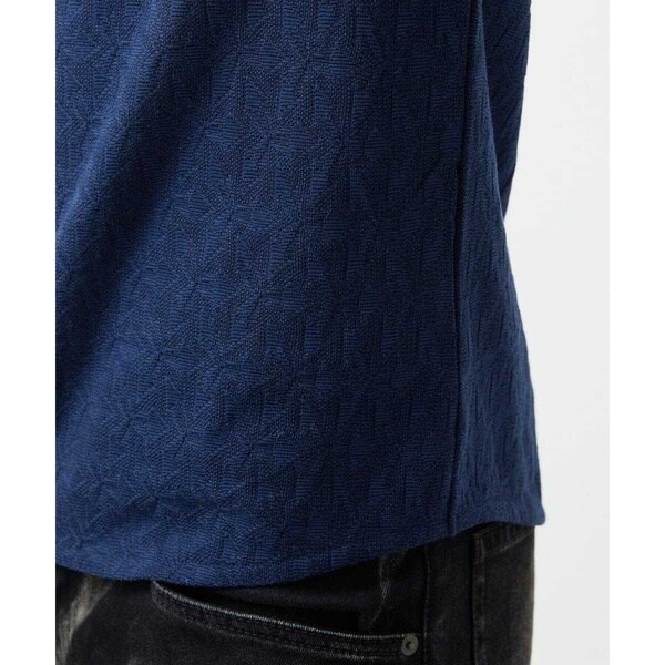 ミッシェルクランオム（MICHEL  HOMME）/《日本製》リンクスVネック長袖カットソー