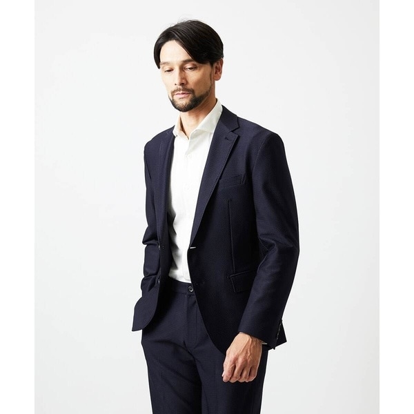 ミッシェルクランオム（MICHEL  HOMME）/トリコットストレッチテーラードジャケット