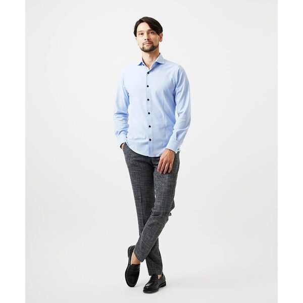 ミッシェルクランオム（MICHEL KLEIN HOMME）/《日本製》ベーシックジャージシャツ_4