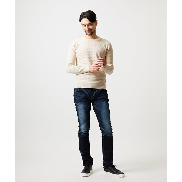 ミッシェルクランオム（MICHEL KLEIN HOMME）/クラシカルクルーネックニット_5