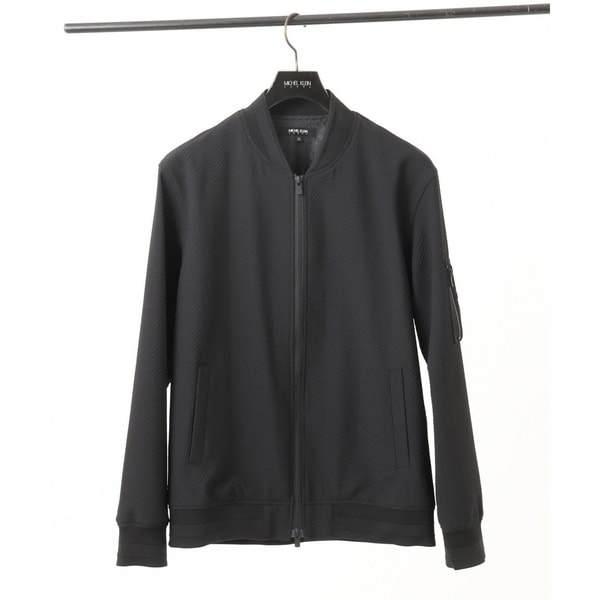 ミッシェルクランオム（MICHEL KLEIN HOMME）/【セットアップ】ビックへリンボンMA−1ブルゾン