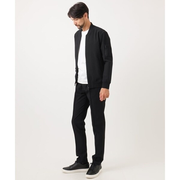 ミッシェルクランオム（MICHEL KLEIN HOMME）/【セットアップ】ビックへリンボンMA−1ブルゾン_3