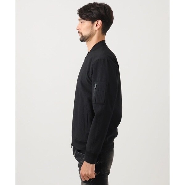 ミッシェルクランオム（MICHEL KLEIN HOMME）/【セットアップ】ビックへリンボンMA−1ブルゾン_4