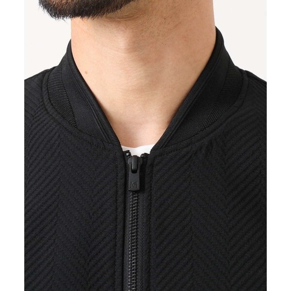 ミッシェルクランオム（MICHEL KLEIN HOMME）/【セットアップ】ビックへリンボンMA−1ブルゾン_6