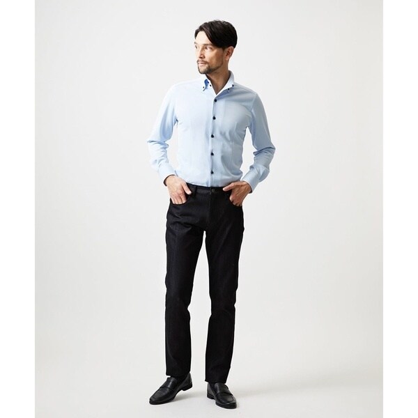 ミッシェルクランオム（MICHEL KLEIN HOMME）/《日本製》ボタンダウン長袖シャツ_5