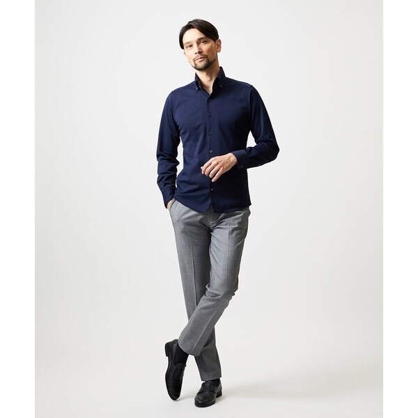 ミッシェルクランオム（MICHEL KLEIN HOMME）/《日本製》ボタンダウン長袖シャツ_6