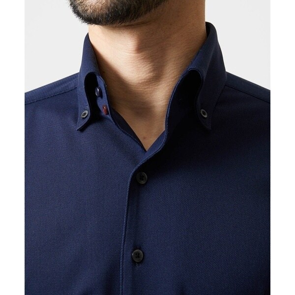 ミッシェルクランオム（MICHEL KLEIN HOMME）/《日本製》ボタンダウン長袖シャツ_9