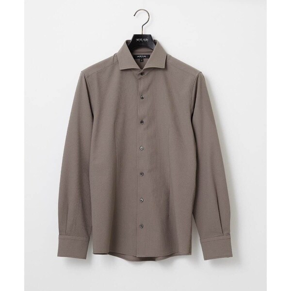 ミッシェルクランオム（MICHEL KLEIN HOMME）/ストレッチサッカー長袖シャツ