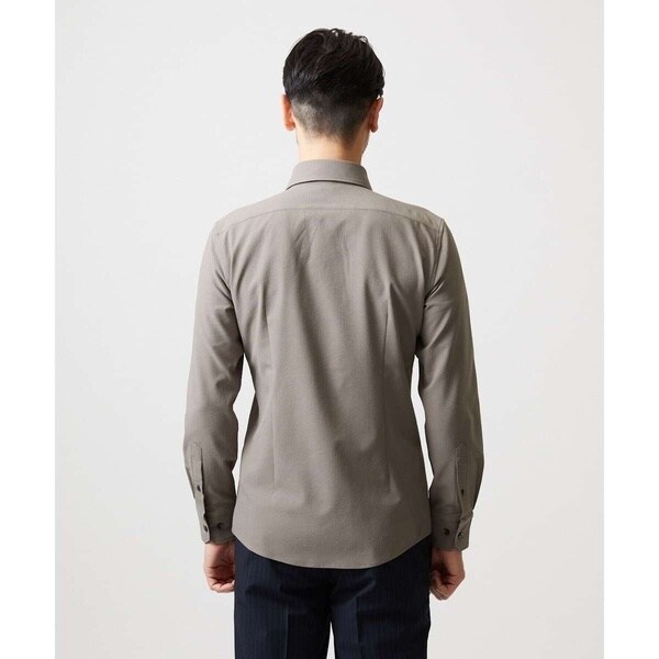 ミッシェルクランオム（MICHEL KLEIN HOMME）/ストレッチサッカー長袖シャツ