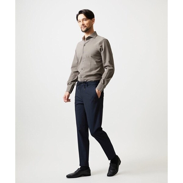 ミッシェルクランオム（MICHEL KLEIN HOMME）/ストレッチサッカー長袖シャツ