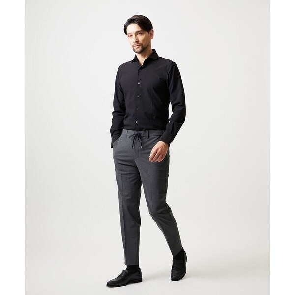 ミッシェルクランオム（MICHEL KLEIN HOMME）/ストレッチサッカー長袖シャツ